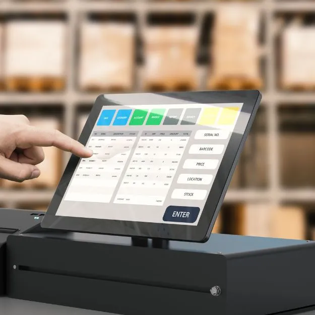 Point of sale system interface for retail checkout