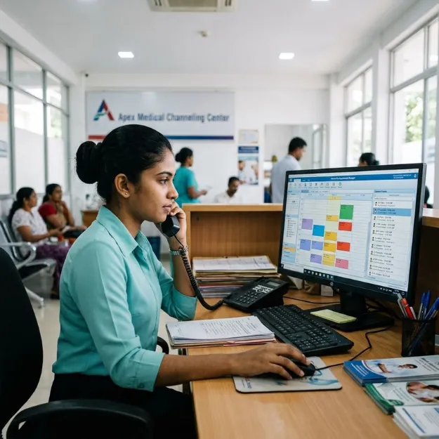 Doctor scheduling software calendar for clinic appointments